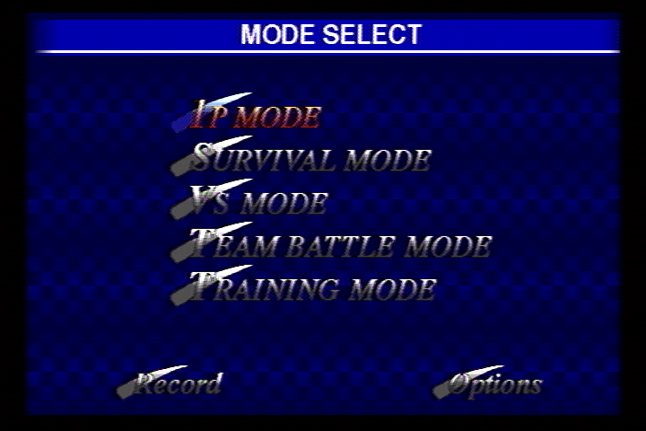 Fighters MegaMix screenshot 4 for Sega Saturn